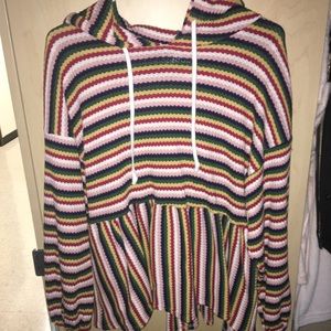 Comfy hooded sweatshirt, worn once